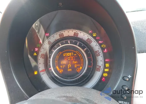 2012 Fiat 500 Pop from USA, damaged, VIN 3C3CFFAR9CT130480